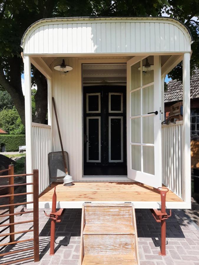 Glamping De Vrije Wind, Tentverhuur Houwerzijl Extérieur photo