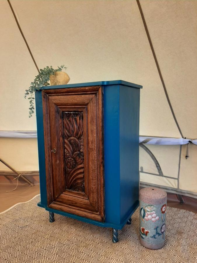 Glamping De Vrije Wind, Tentverhuur Houwerzijl Extérieur photo